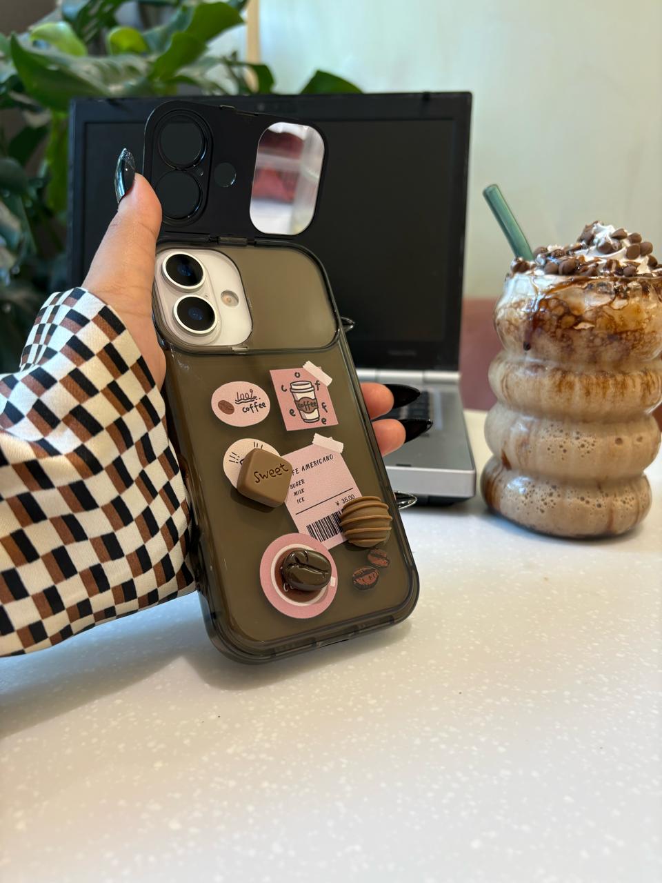 Cafe Americano Mirror 3D iPhone Case