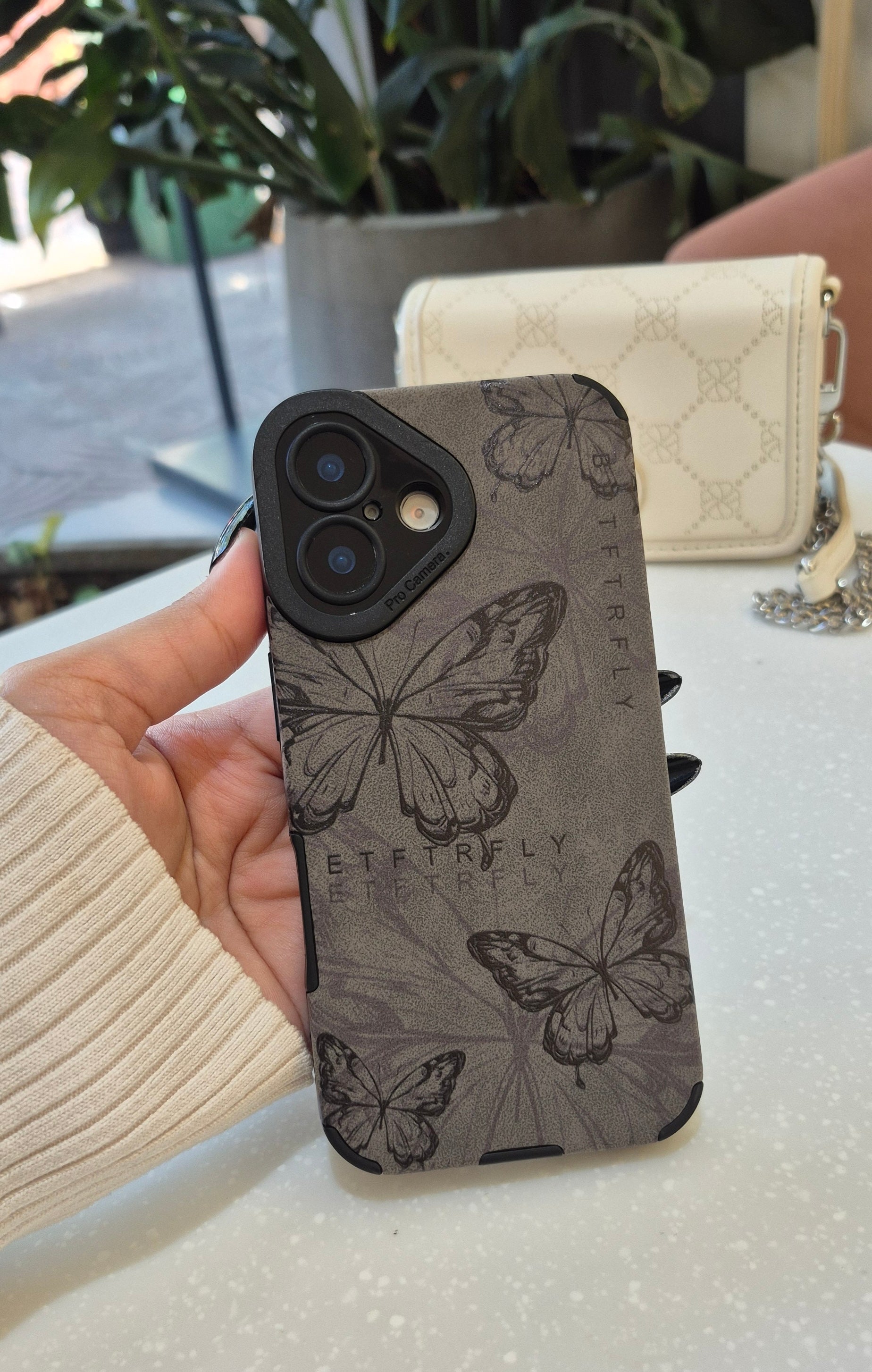 Vintage Butterfly Case