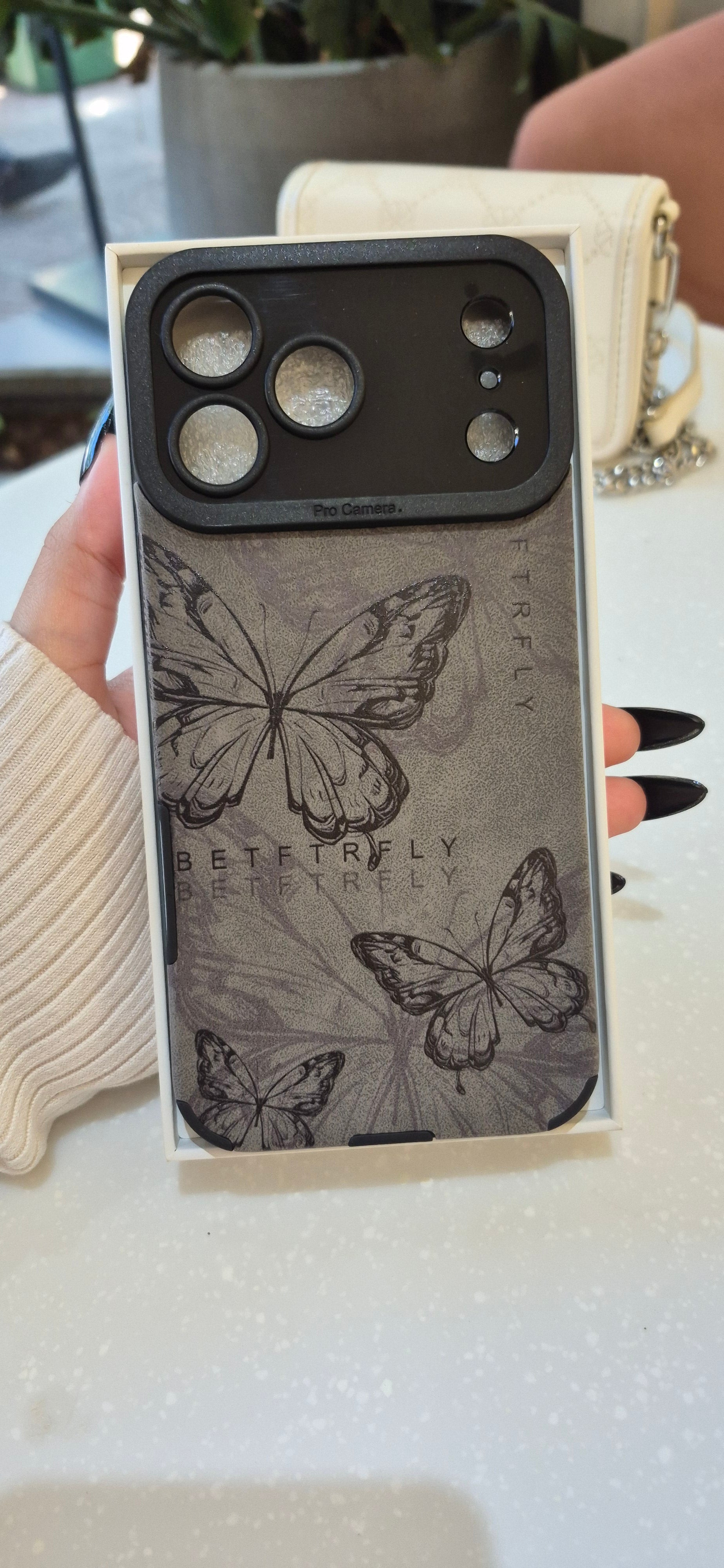 Vintage Butterfly Case
