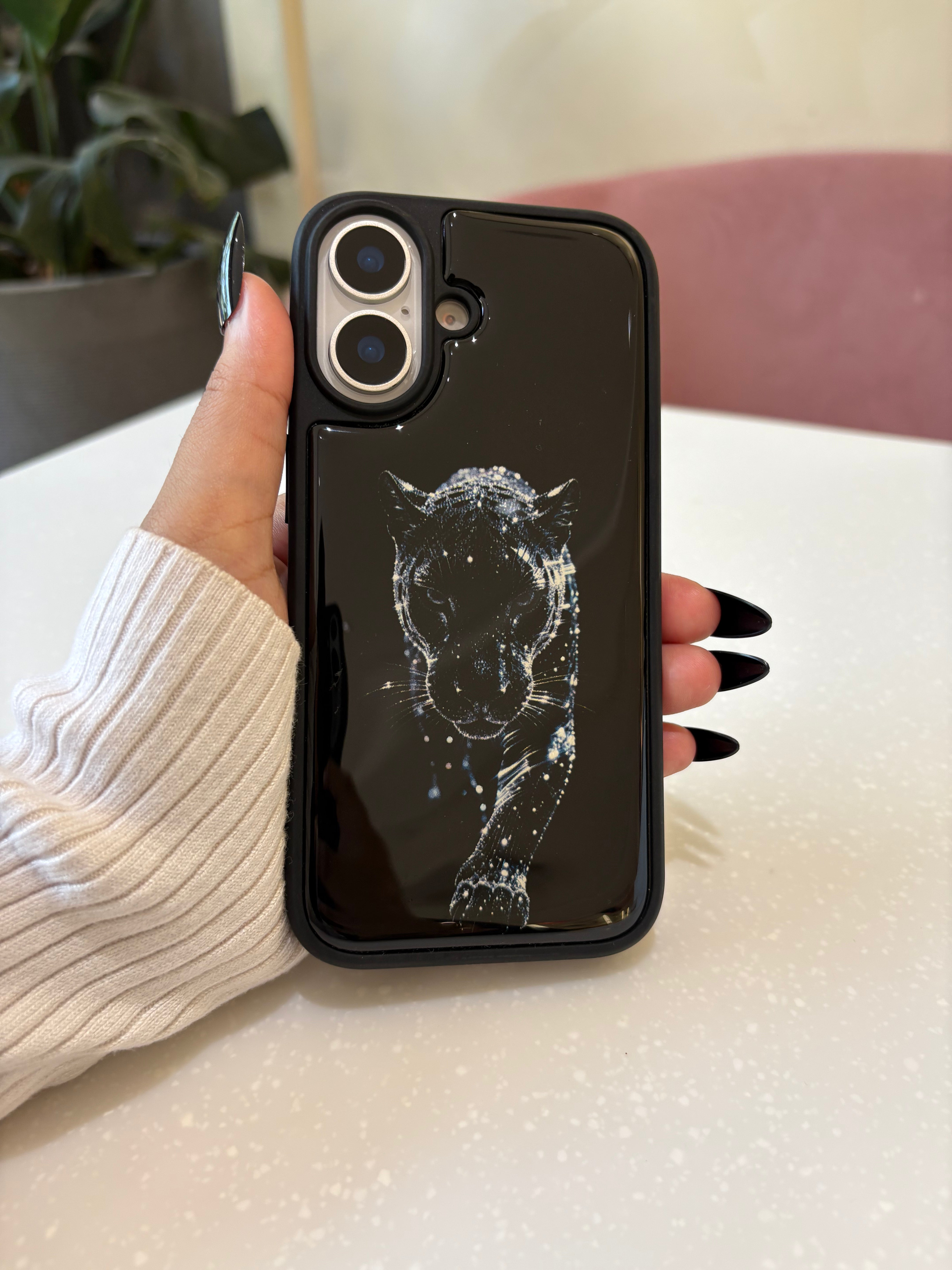 Midnight Leopard iPhone Case