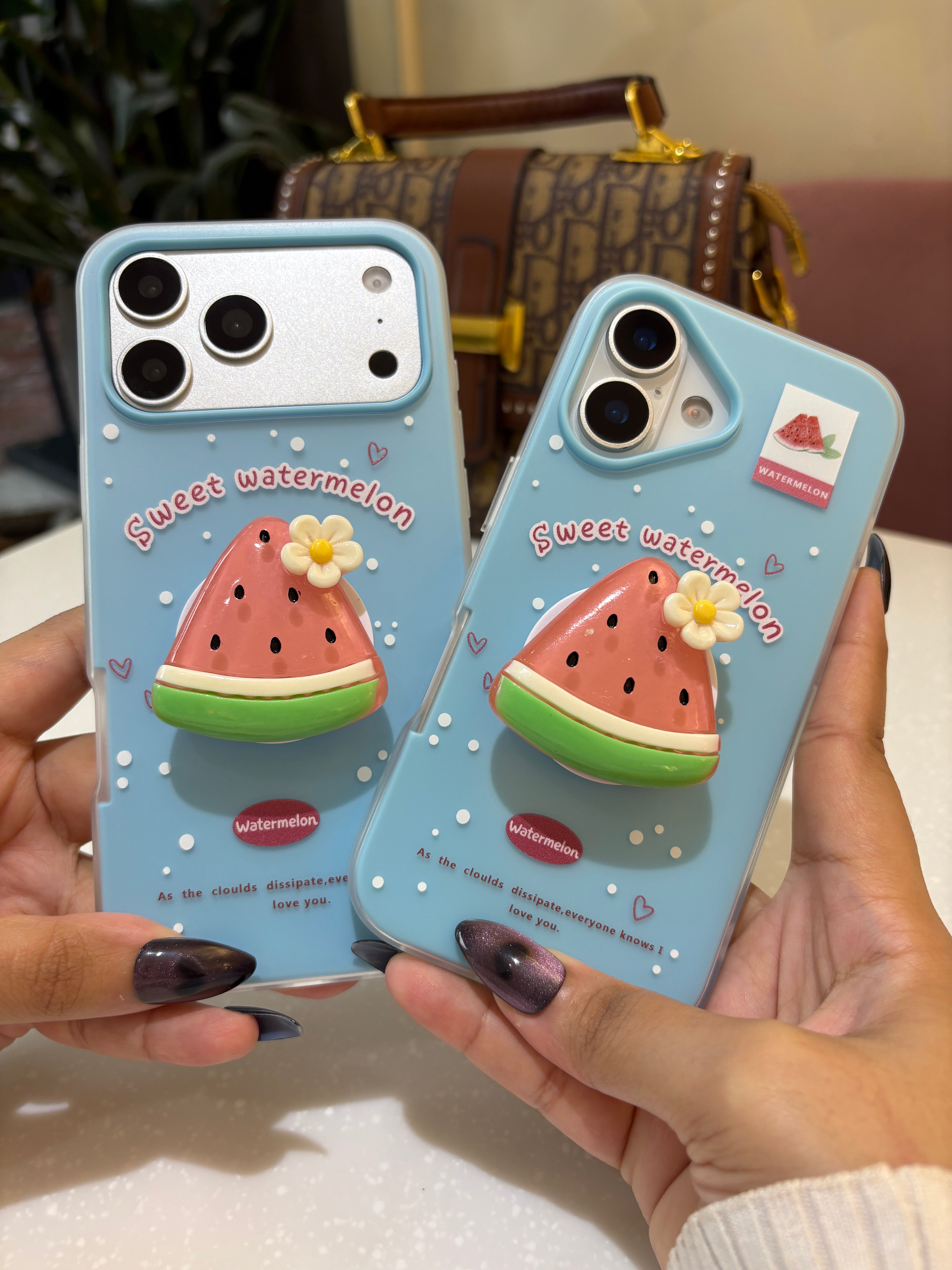 Watermelon Pop Socket Case