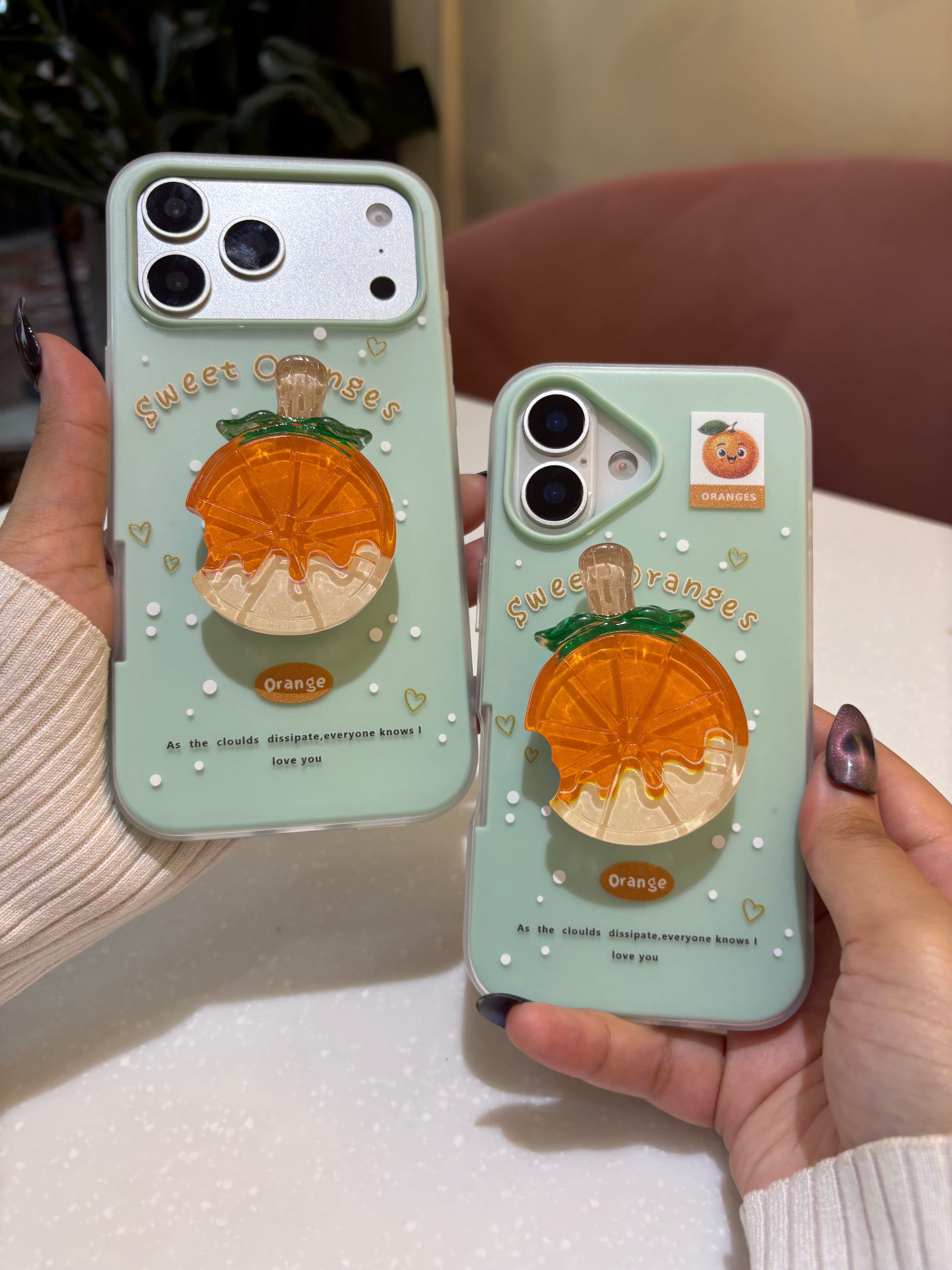 Citrus Pop Socket iPhone Case