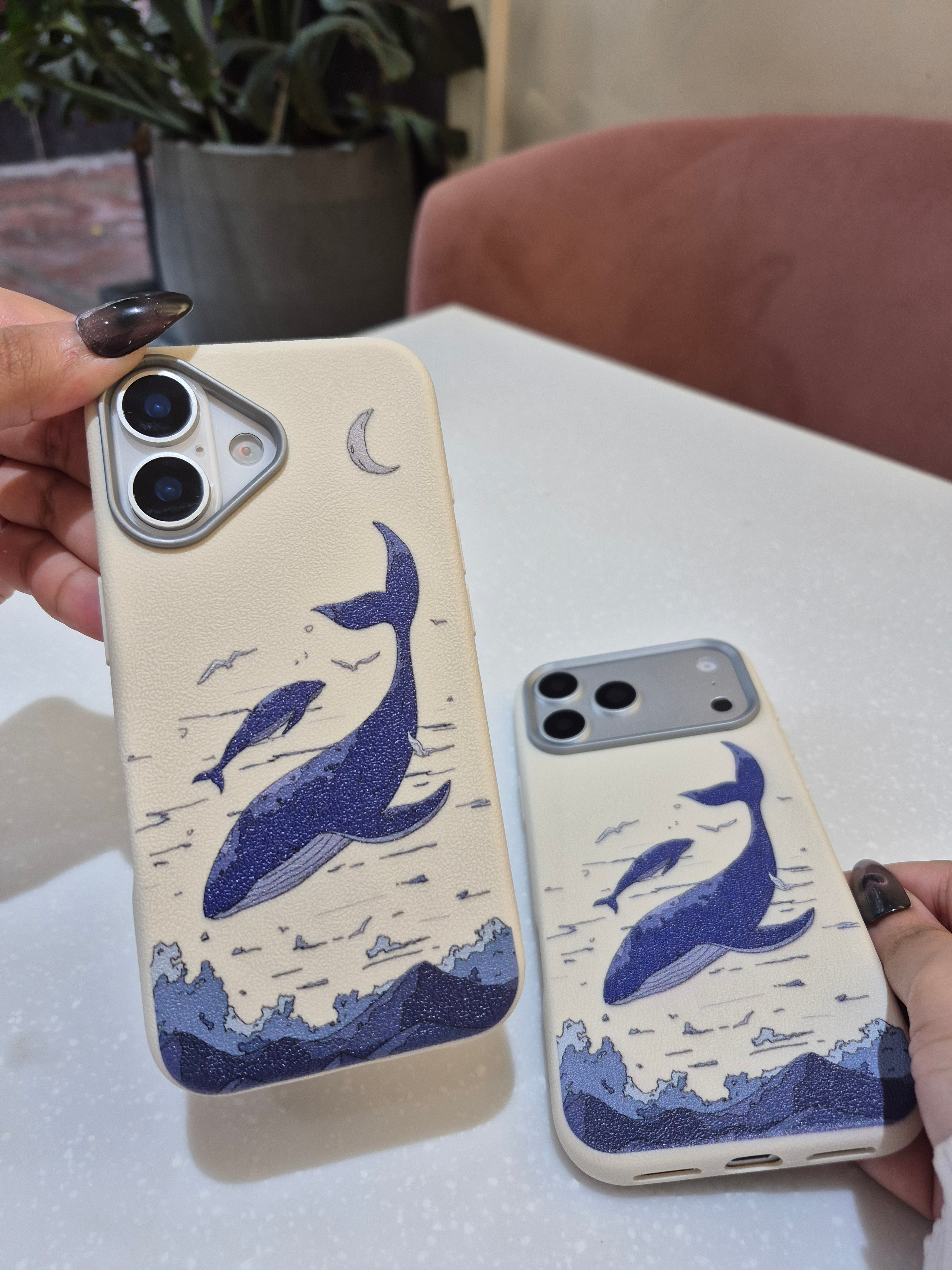 Moonlit Whale Case
