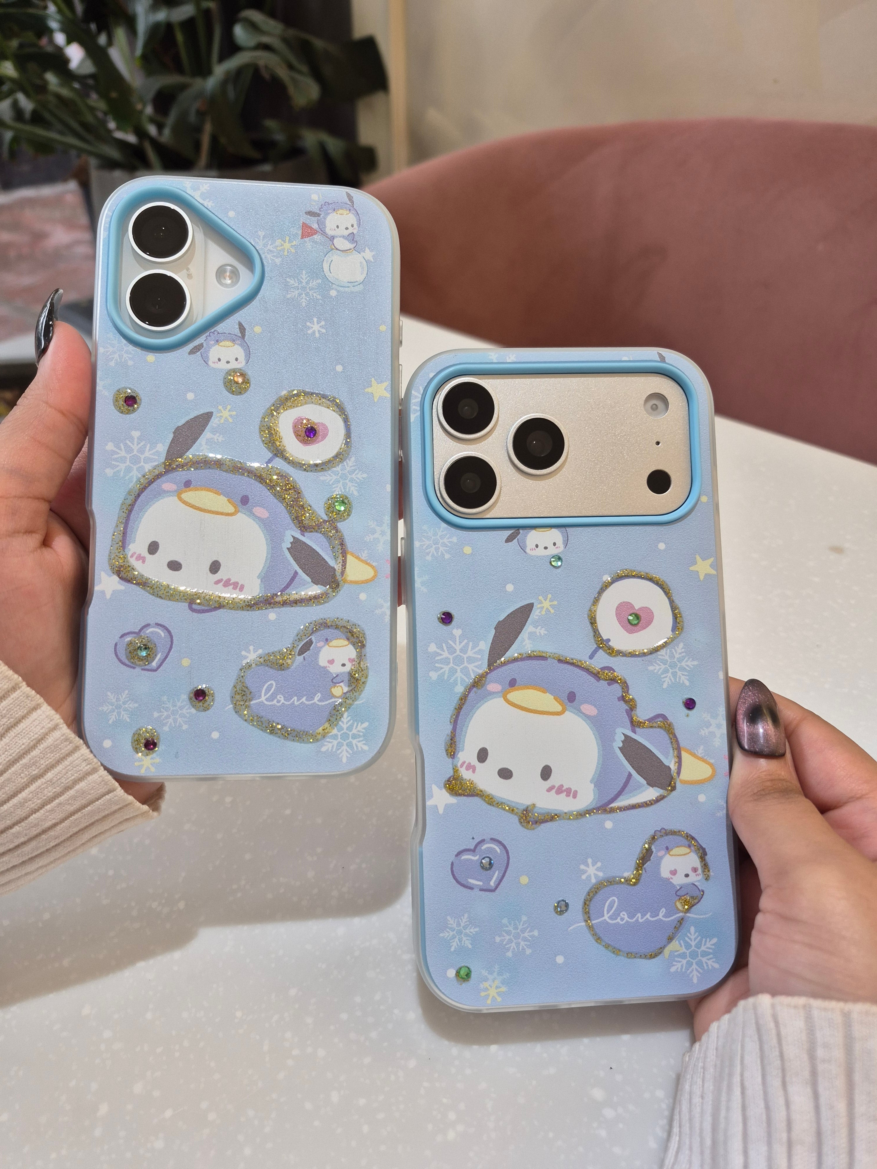 Dreamy Penguin iPhone Case