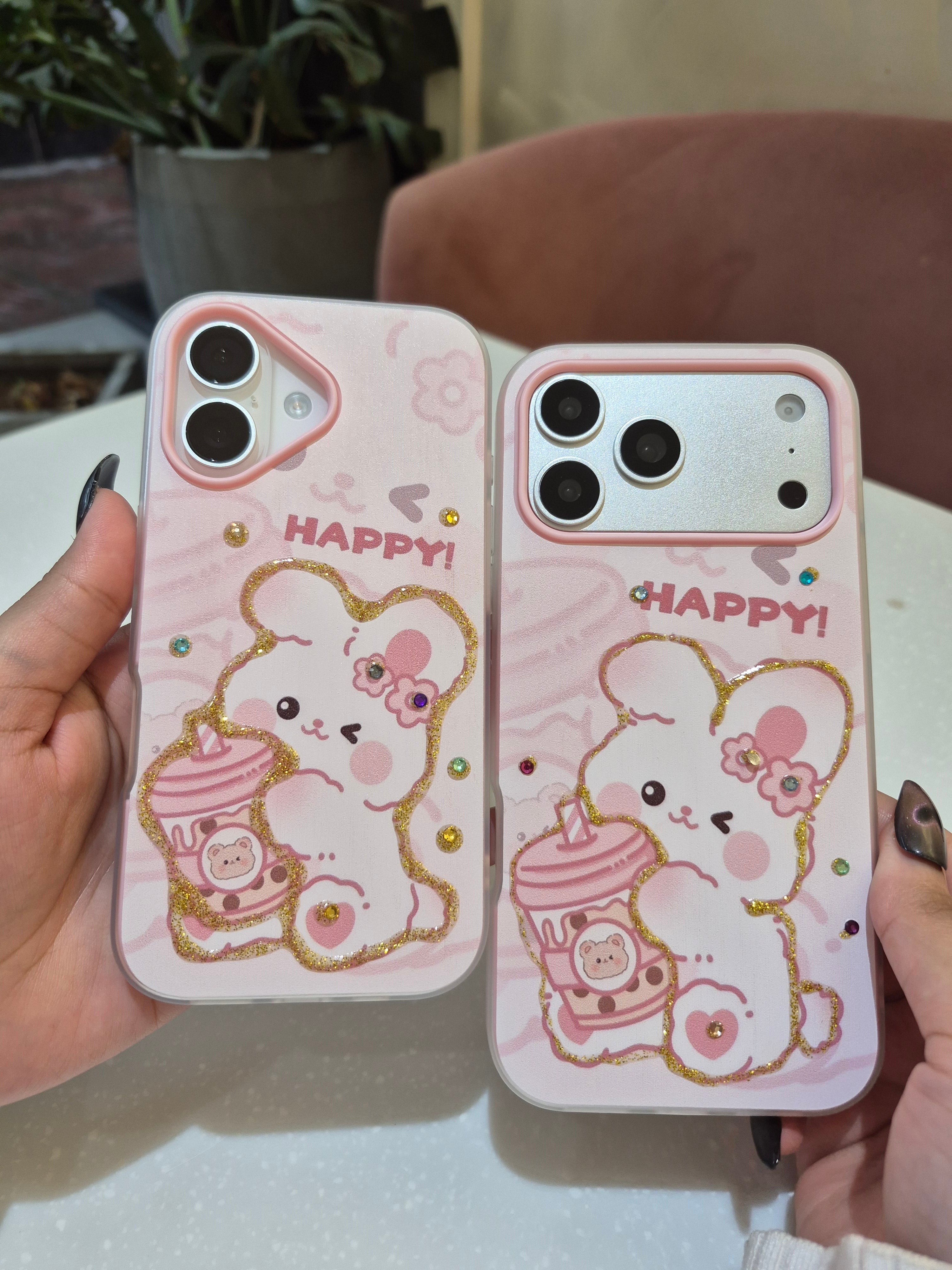 Happy Bunny iPhone Case