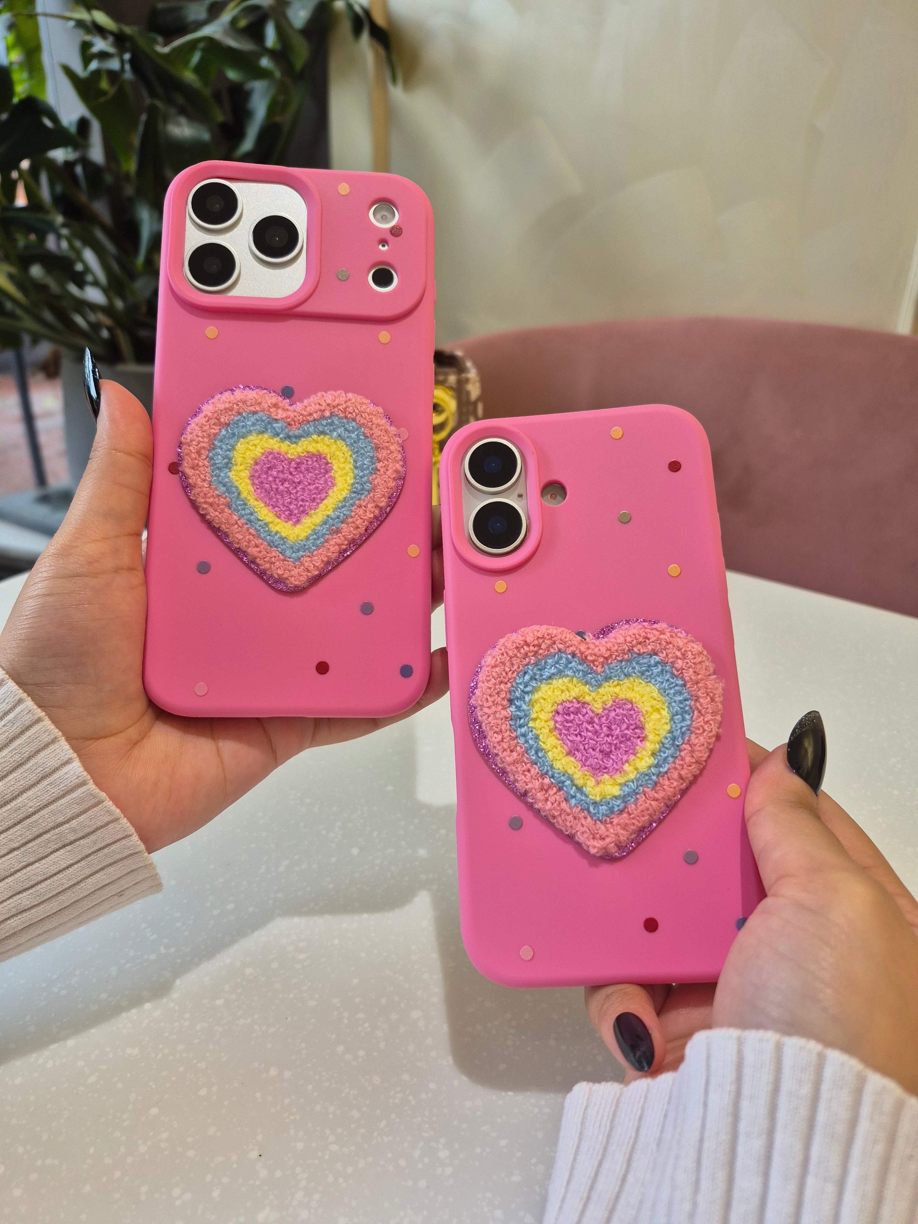 Rainbow Heart Case