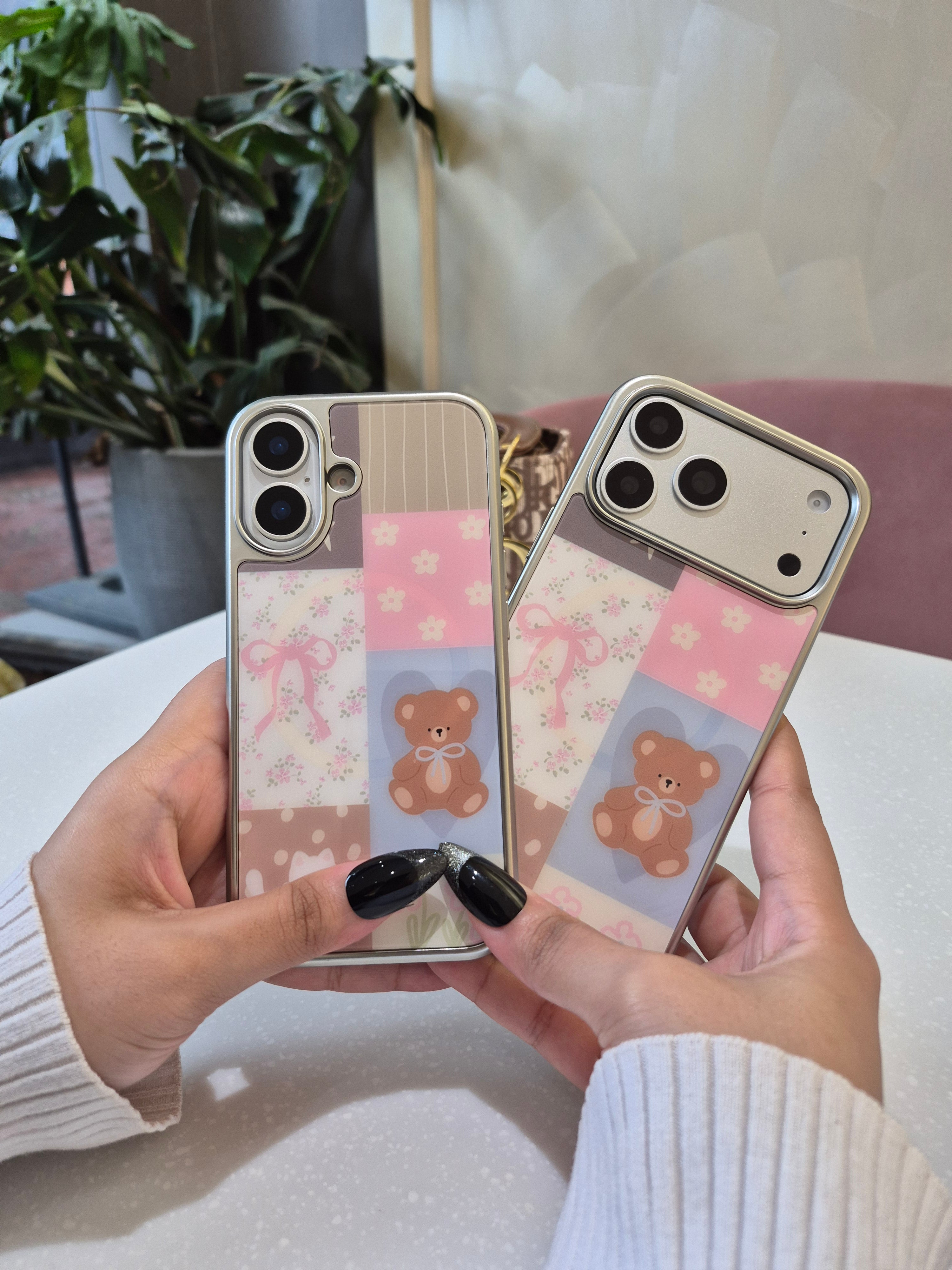 Pastel Teddy Patch MagSafe Case