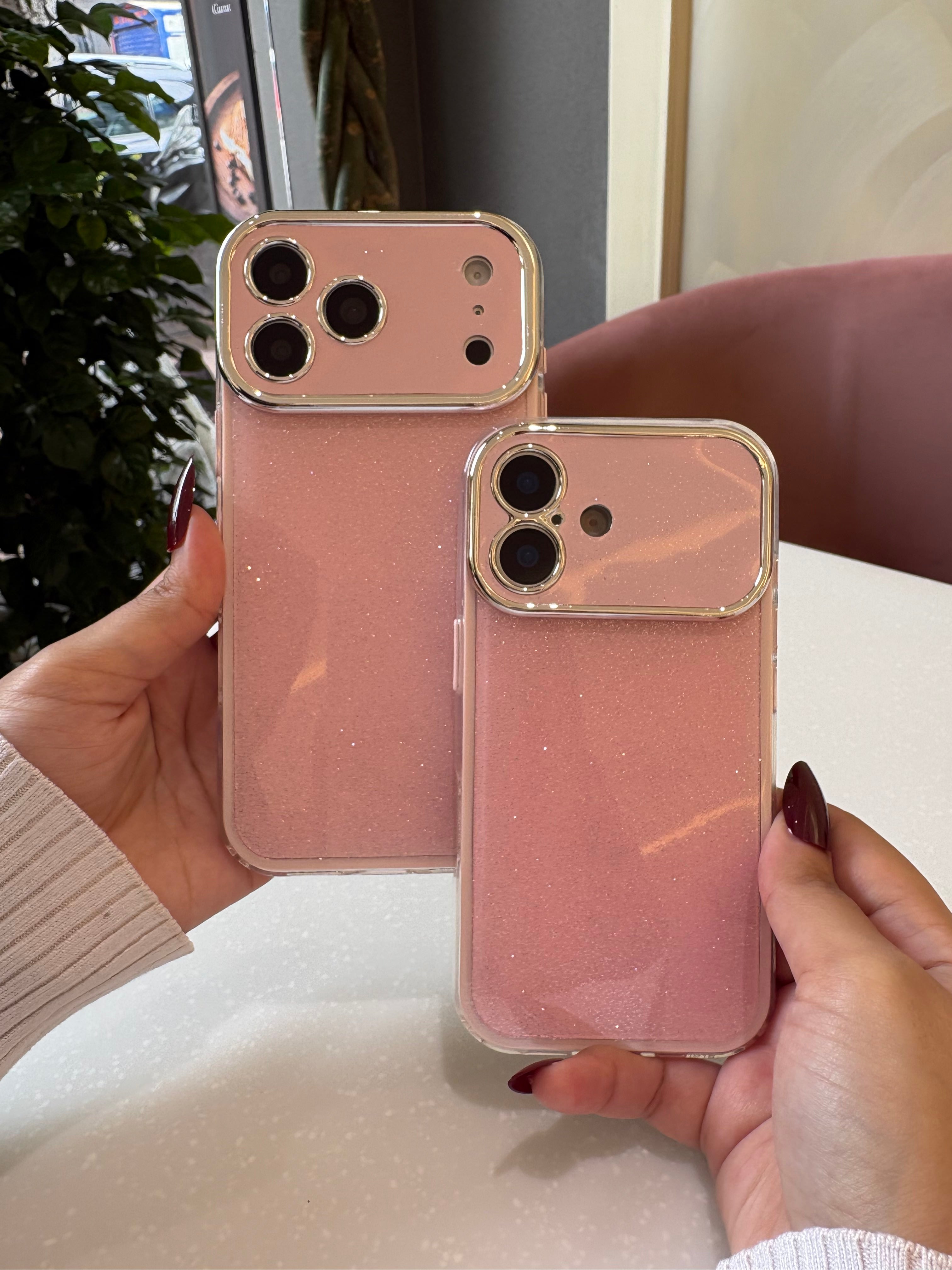 Pink Glitter Glow Case