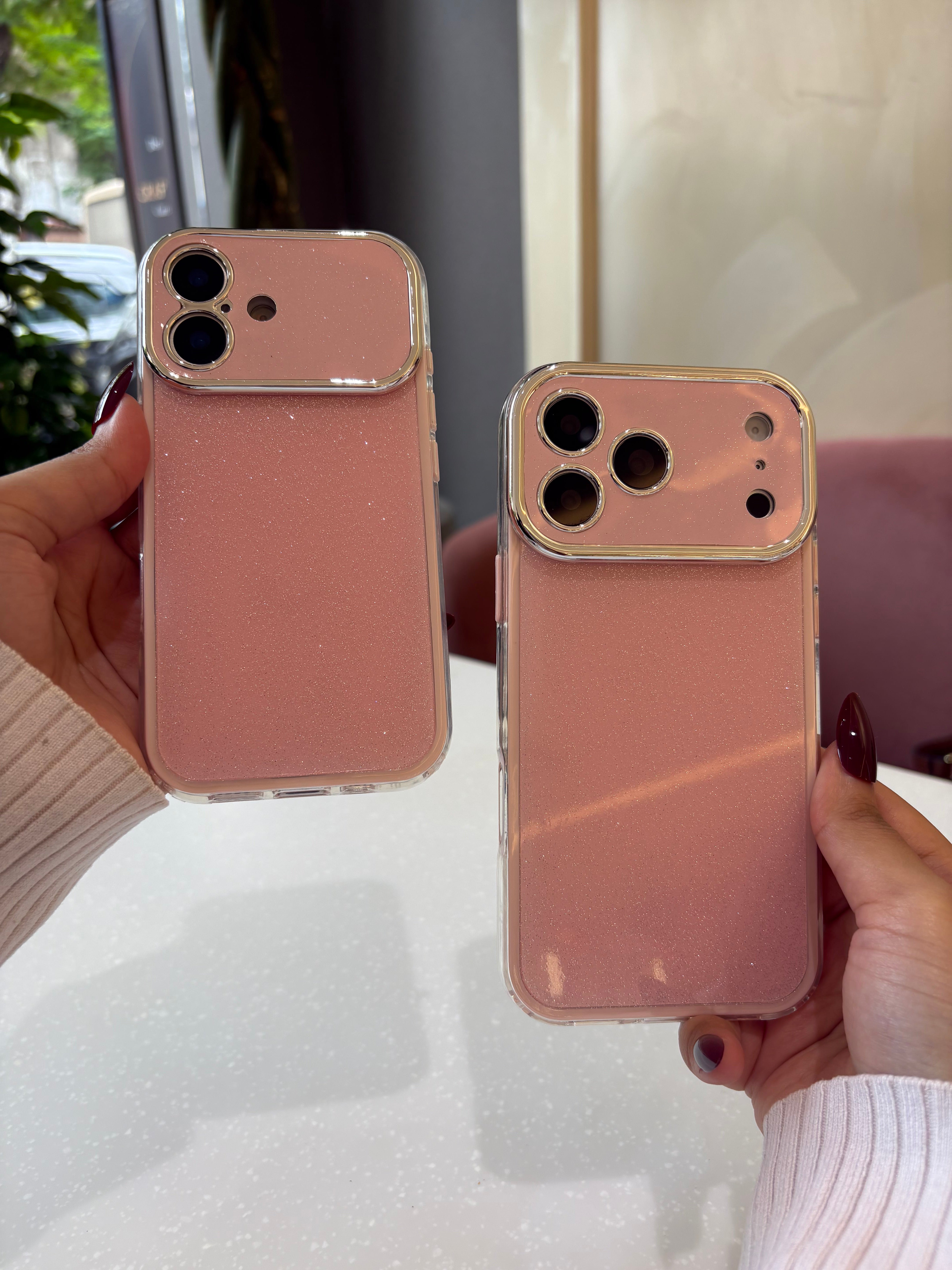 Pink Glitter Glow Case