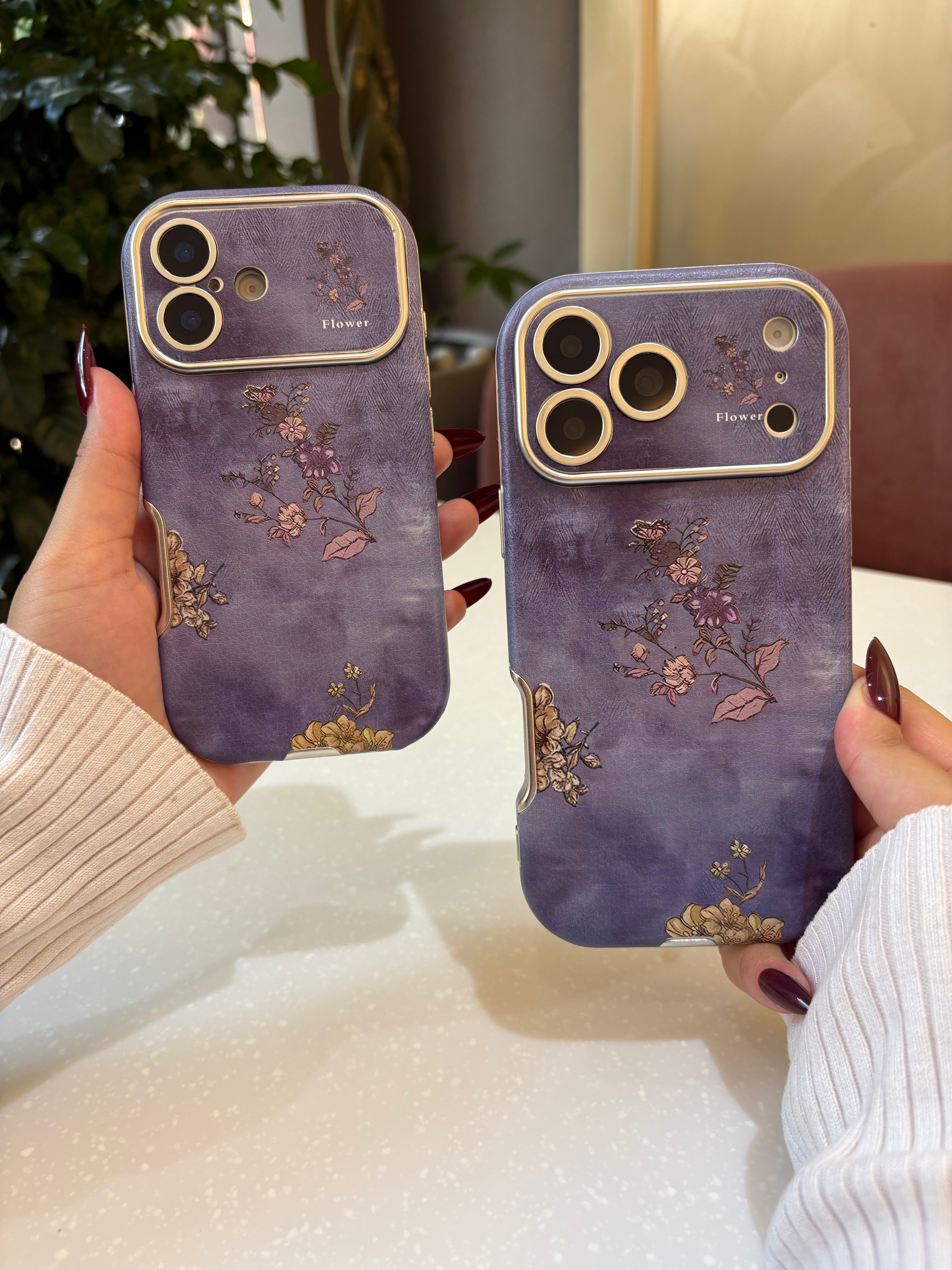 Lavender Watercolor Floral Case