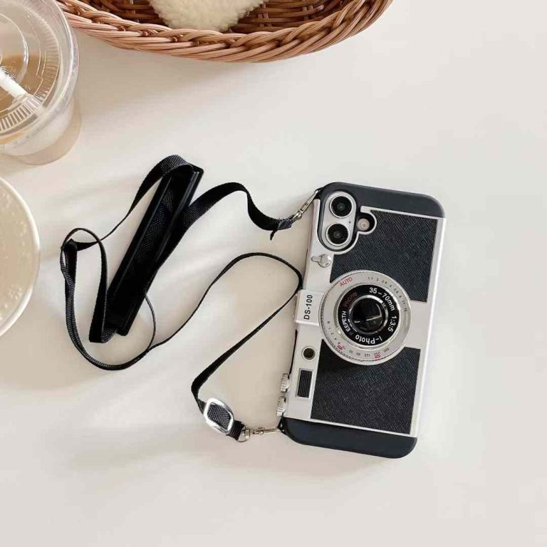 Retro Camera Phone Mobile Case (for Men & Women)