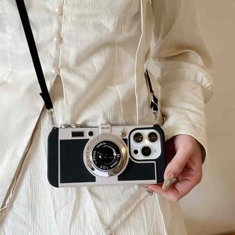 Retro Camera Phone Mobile Case (for Men & Women)