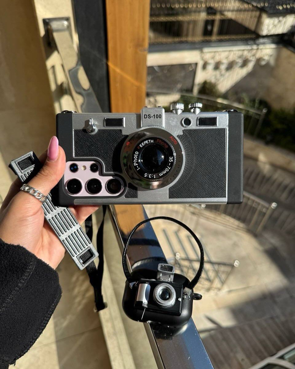 Retro Camera Phone Mobile Case (for Men & Women)