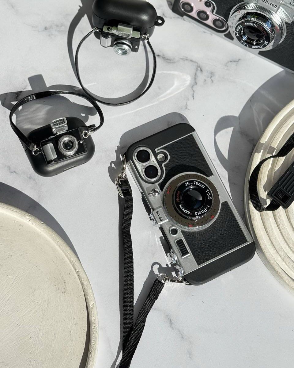 Retro Camera Phone Mobile Case (for Men & Women)