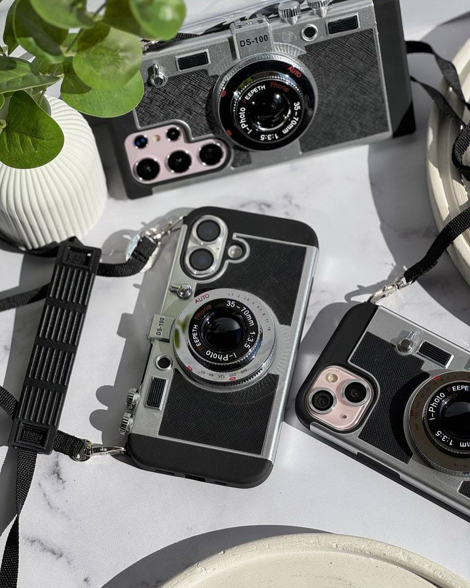 Retro Camera Phone Mobile Case (for Men & Women)