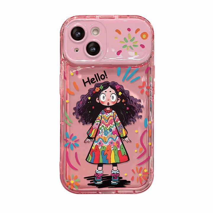 Cute Lens TPU Glam Flip & Snap iPhone Case