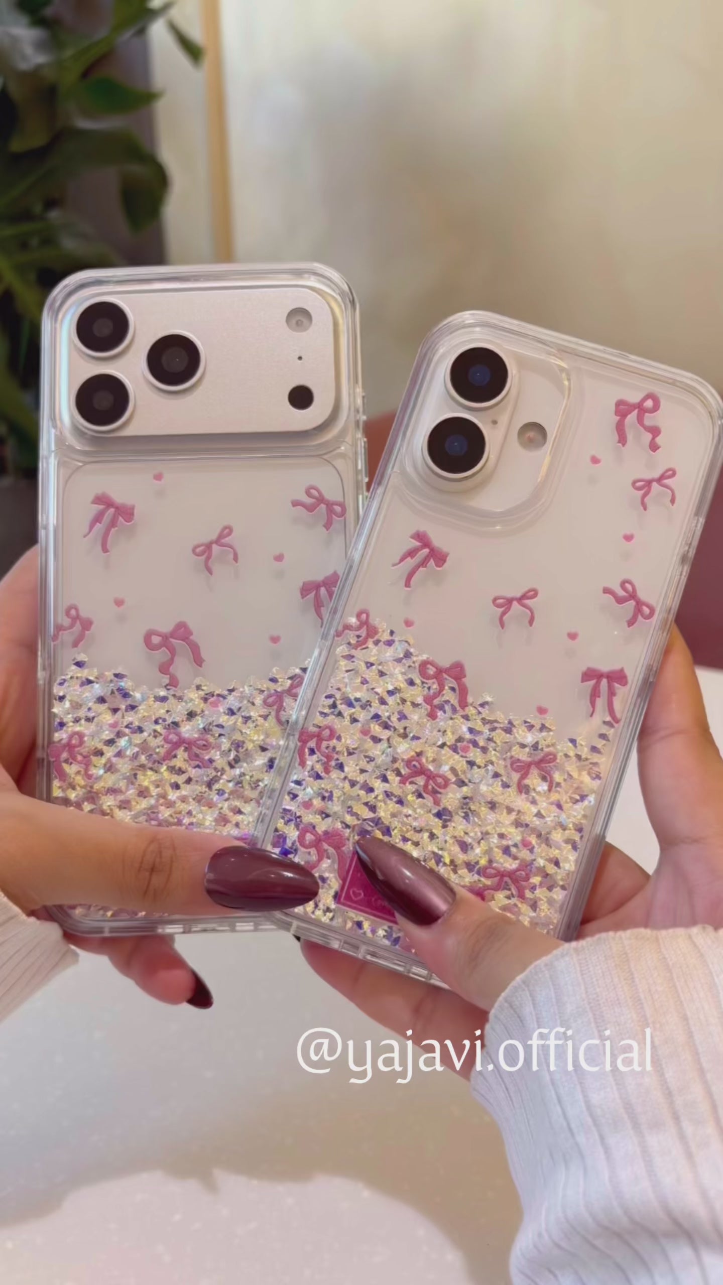 Sweet Ribbon Quicksand Case