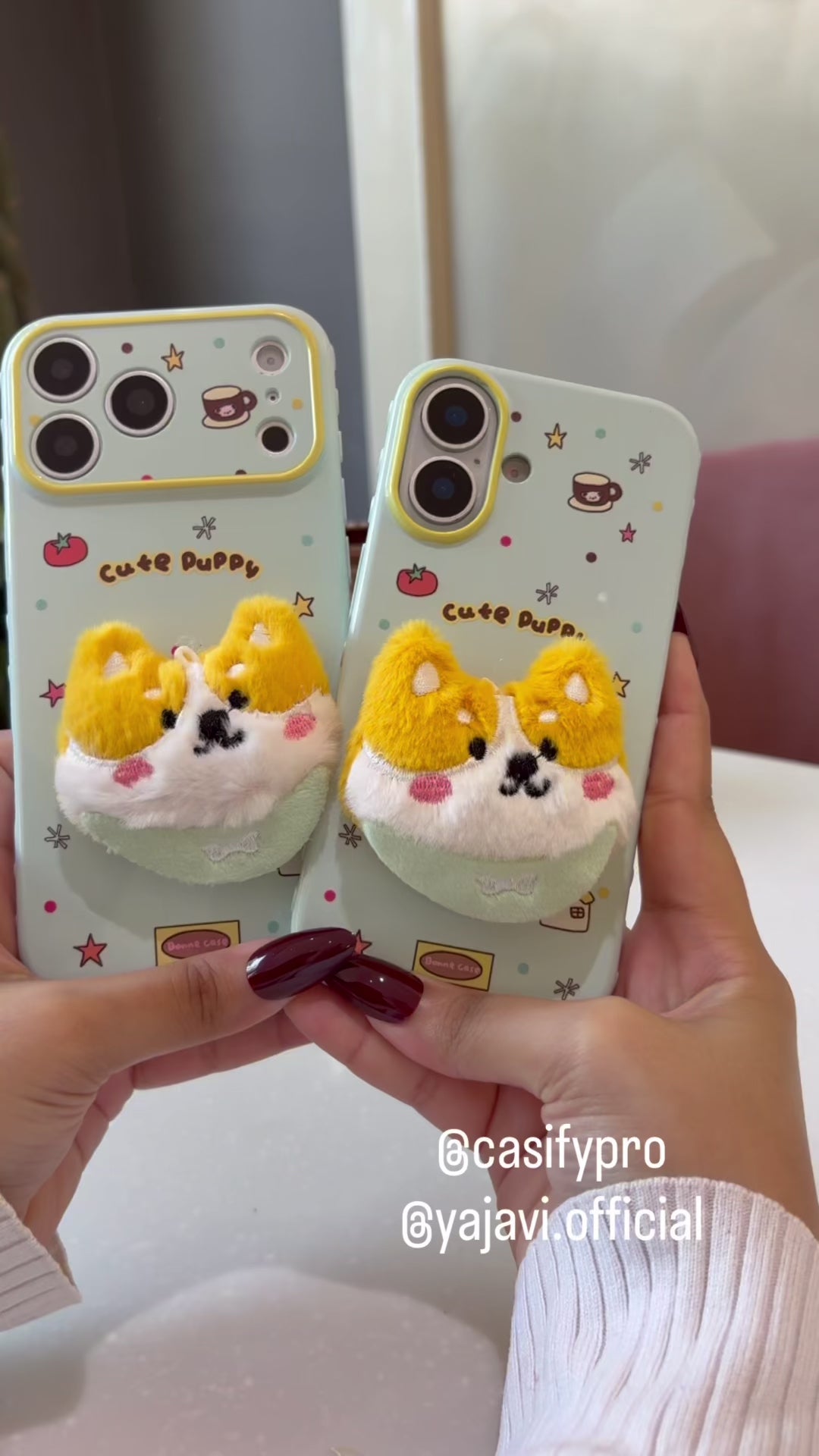 Fluffy Corgi Puppy Case