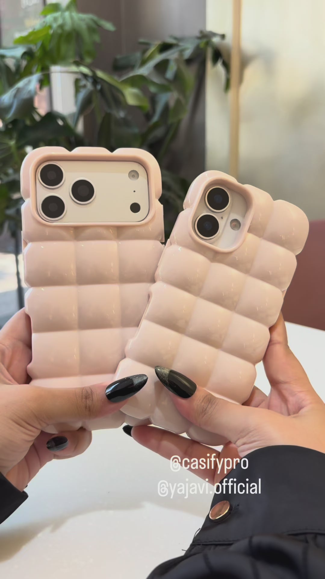 Baby Pink Puffer Case