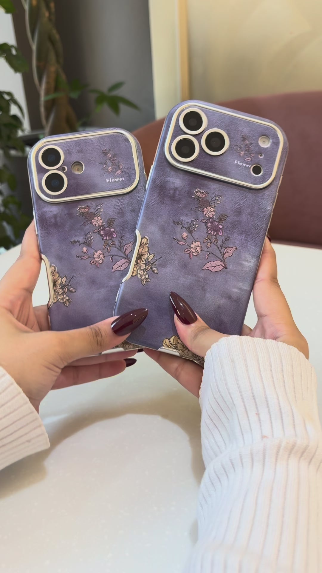 Lavender Watercolor Floral Case