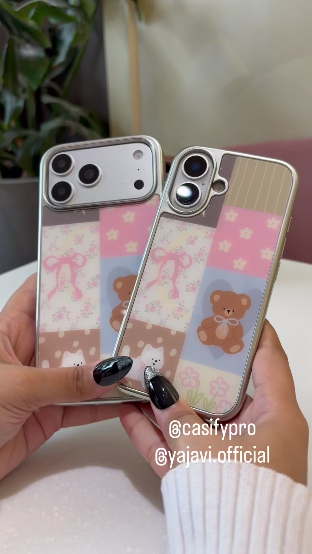 Pastel Teddy Patch MagSafe Case