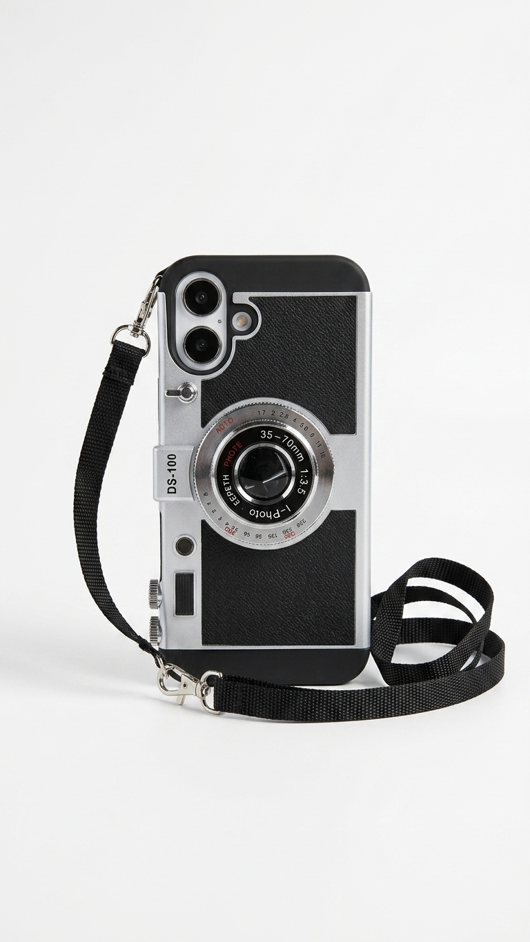Retro Camera Phone Mobile Case (for Men & Women)